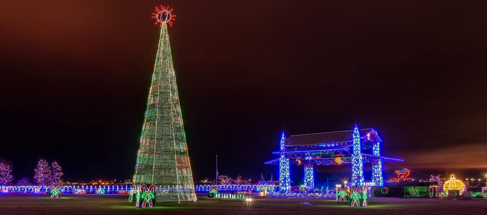 Commercial Christmas Lights Installation in OKC Install Christmas